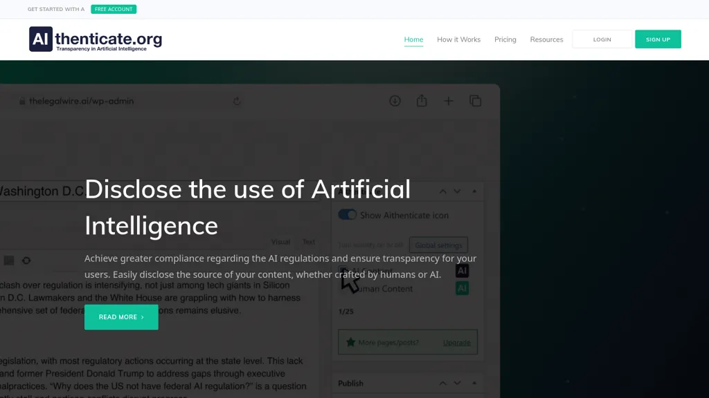 Aithenticate screenshot