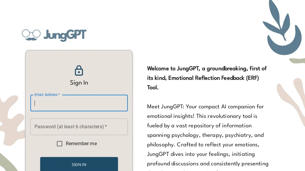 JungGPT screenshot