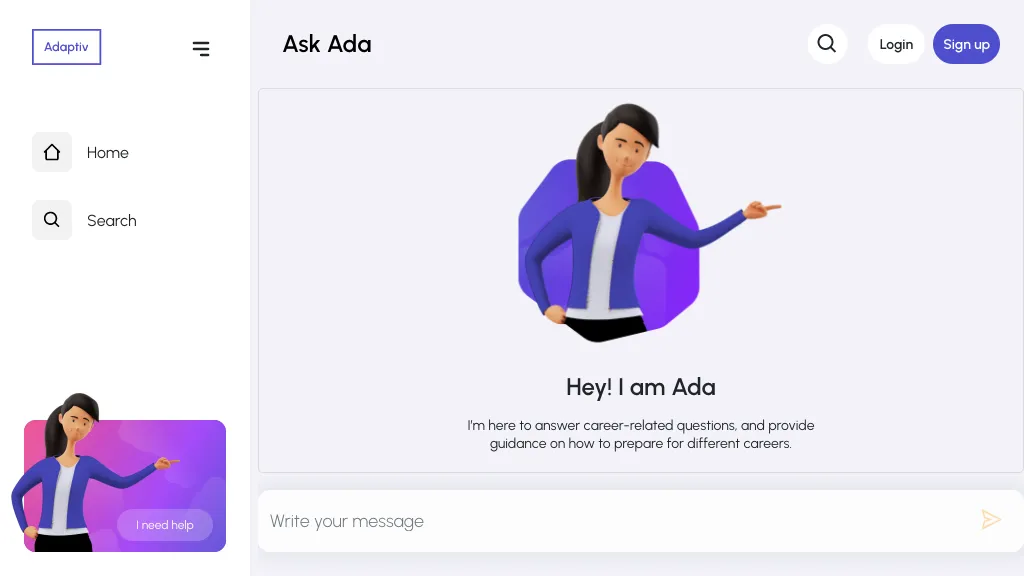 Adaptiv Academy screenshot