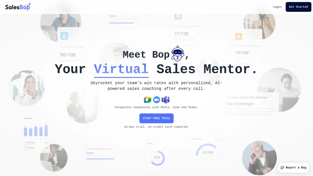 SalesBop screenshot