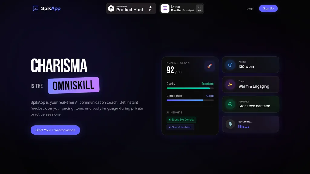 SpikApp screenshot