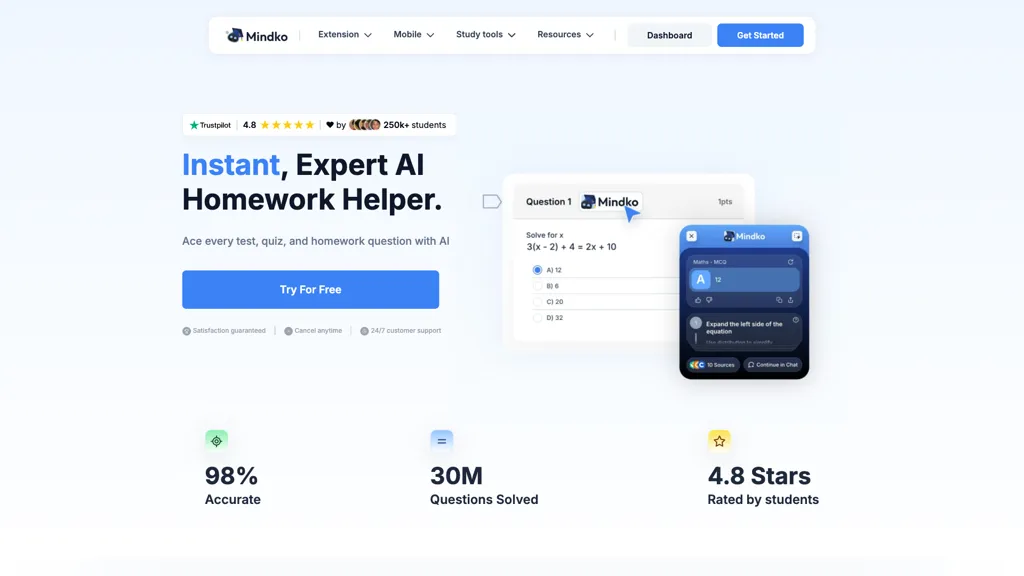 College Tools - Homework Solver screenshot