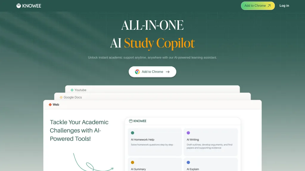 Knowee AI screenshot