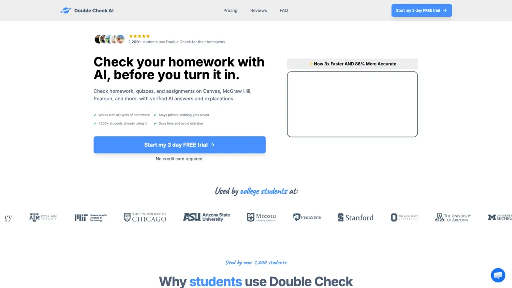 Double Check AI screenshot