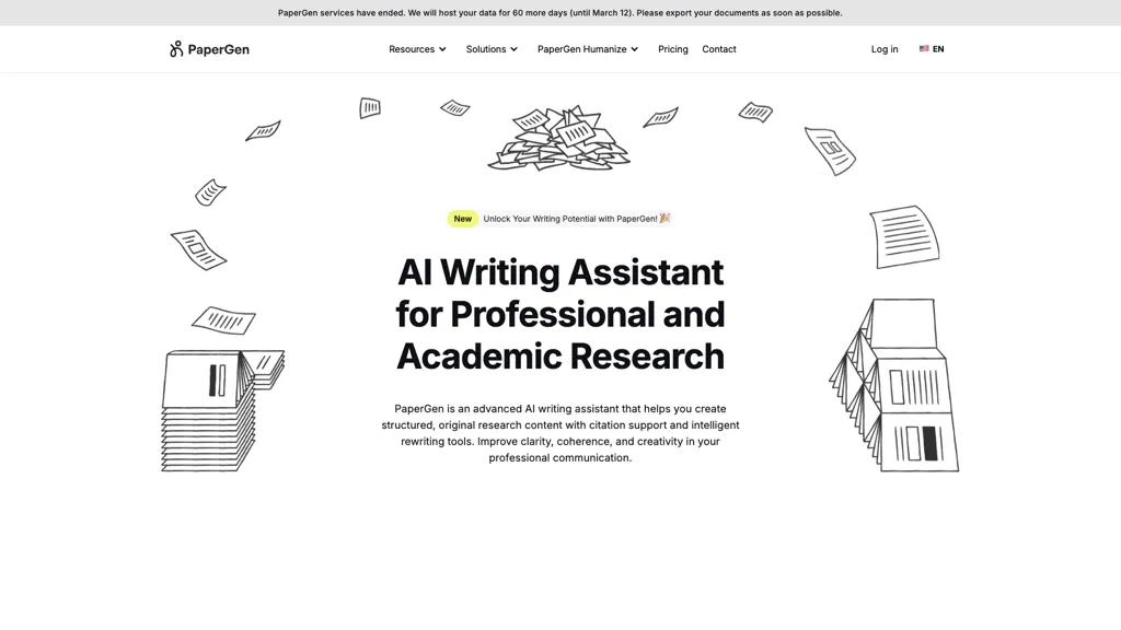 PaperGen screenshot