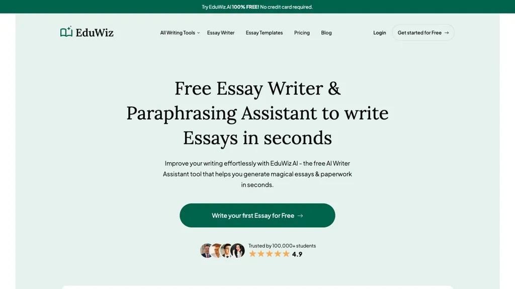 EduWiz.AI screenshot