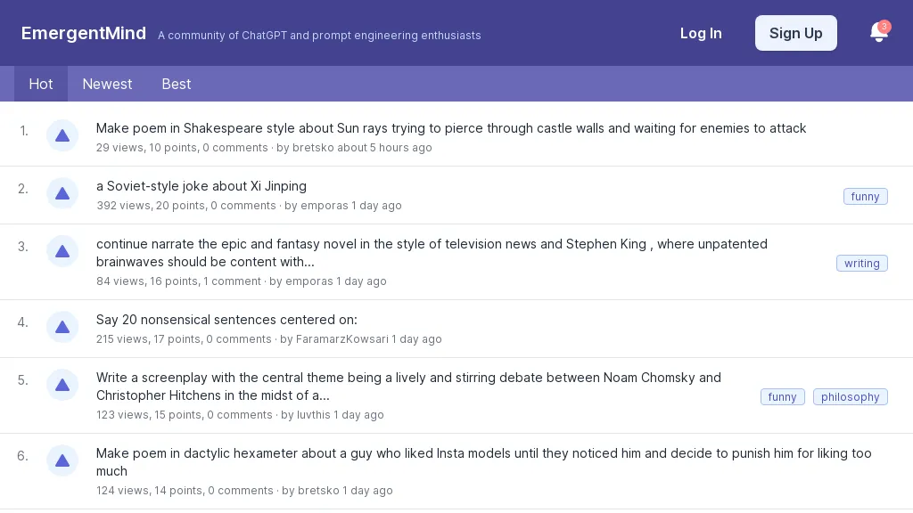 Emergent Mind (LearnGPT) screenshot