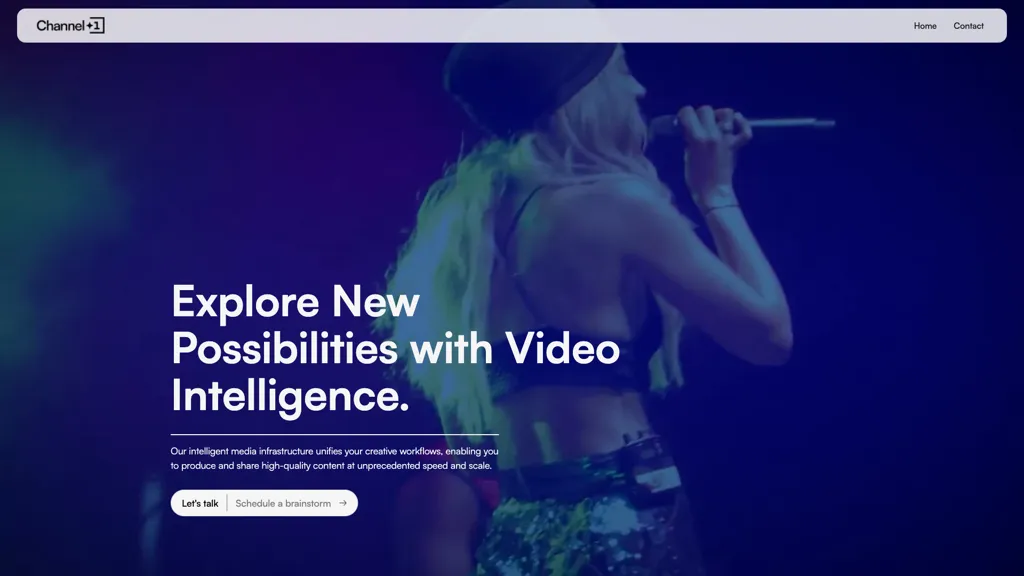 Channel1 AI screenshot