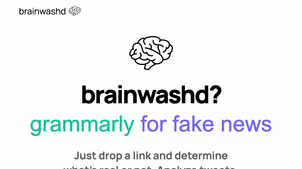 Brainwashd screenshot