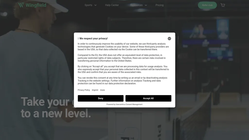 wingfield.io screenshot