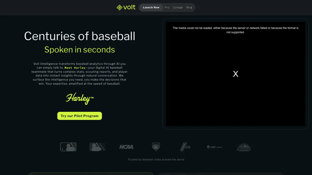 Volt Intelligence screenshot