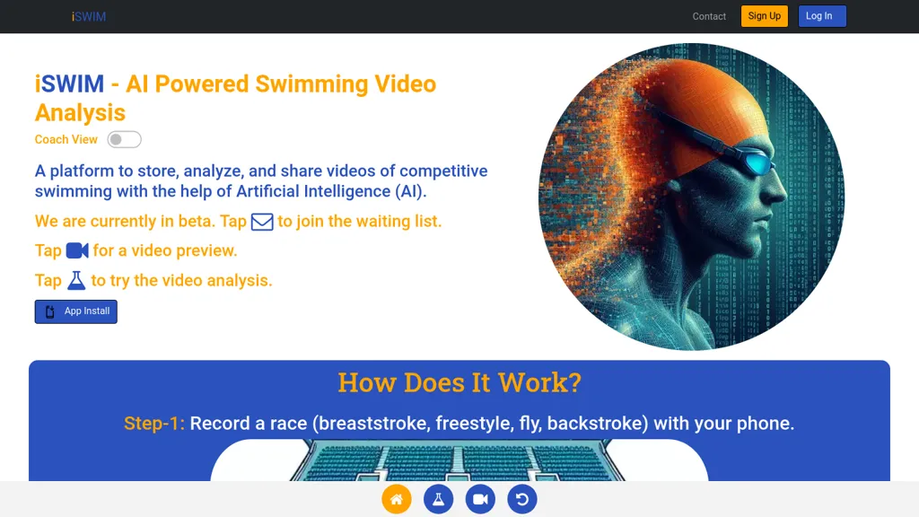 iSWIM screenshot