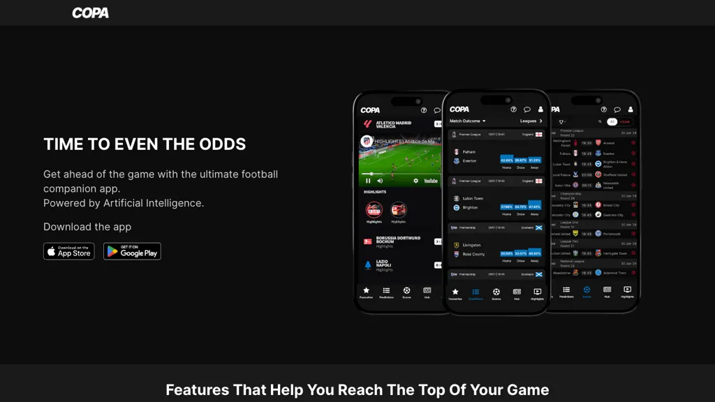 COPA screenshot