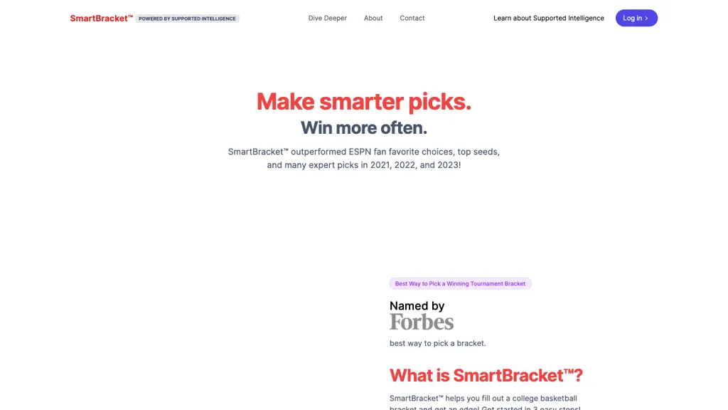 Smart Bracket screenshot