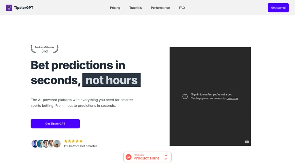 TipsterGPT screenshot