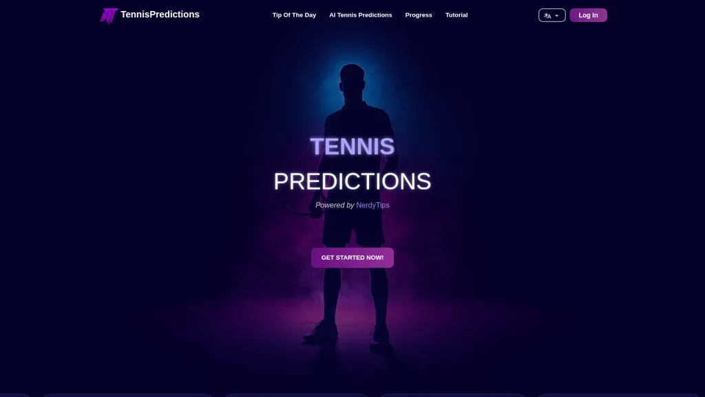 Tennis Predictions screenshot