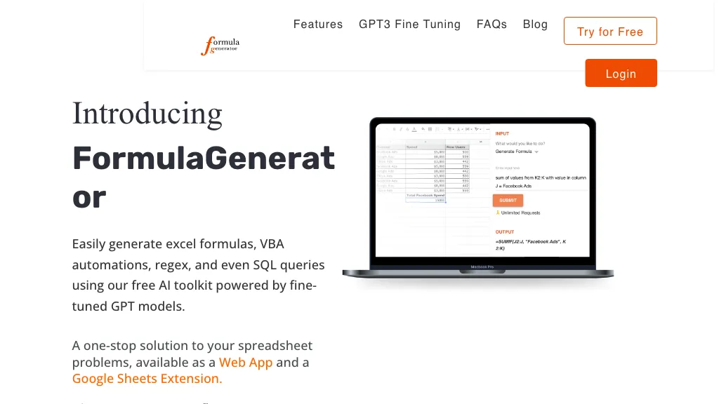 Formula Generator screenshot