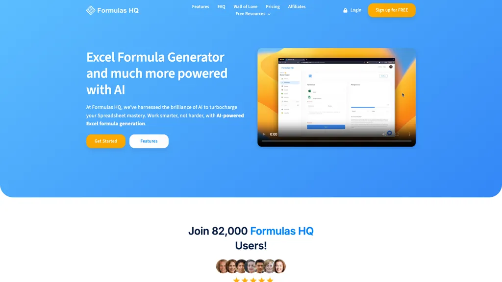 Formulas HQ screenshot