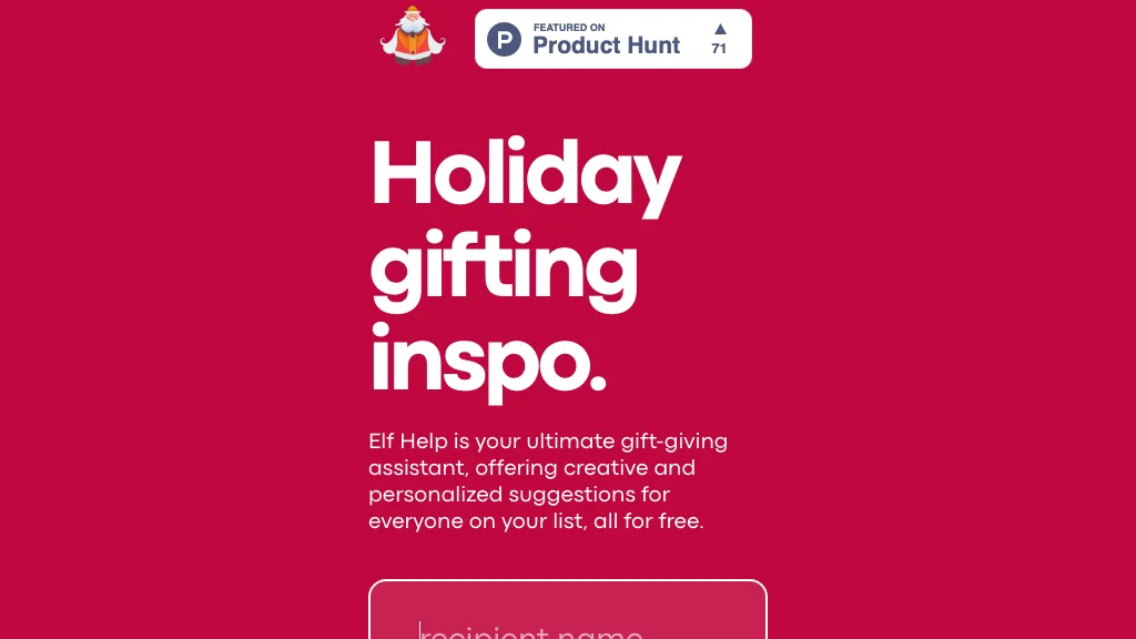 Elf Help screenshot