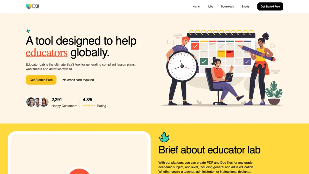 EducatorLab screenshot