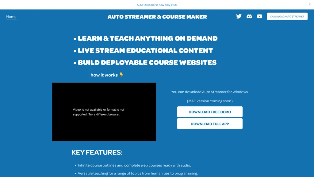 Auto Streamer screenshot