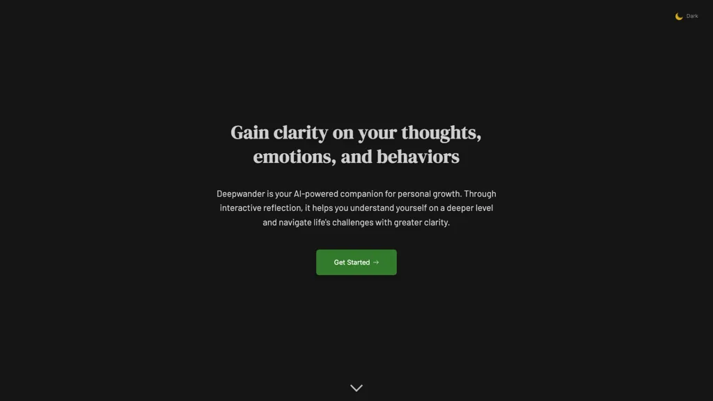 Deepwander screenshot