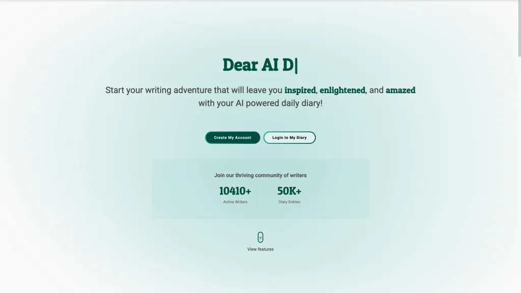 AIDiary screenshot