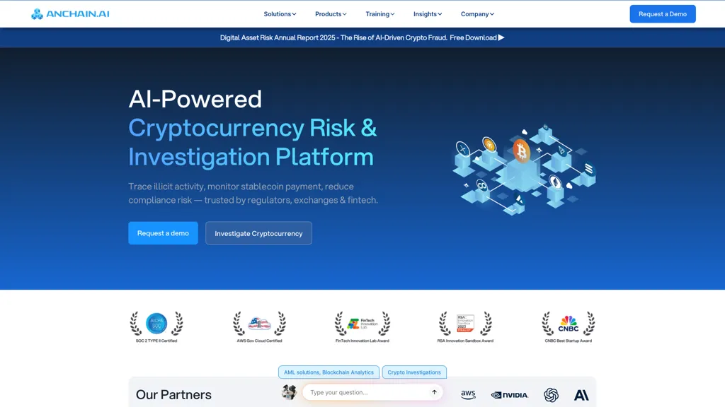 Anchain.ai screenshot