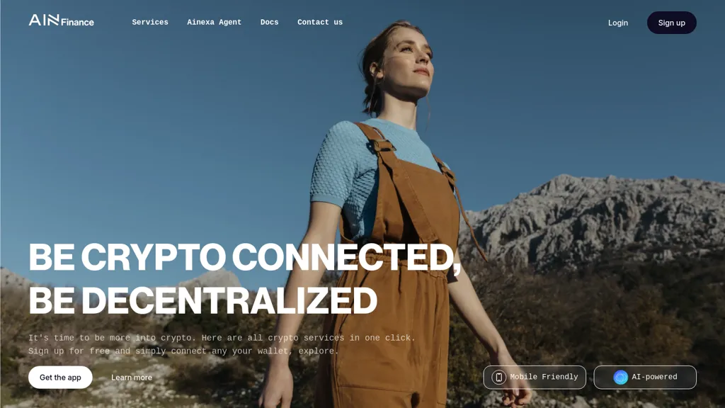 Ain Finance screenshot