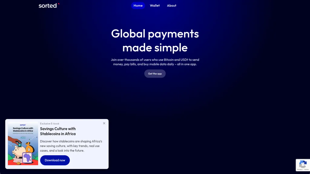 Sorted Wallet screenshot