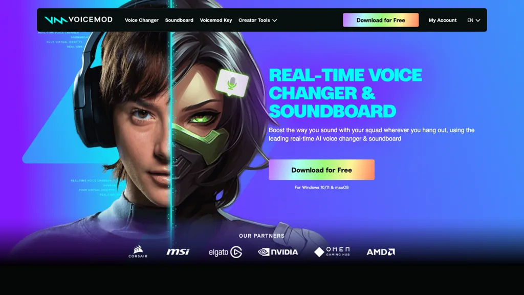 Voicemod screenshot