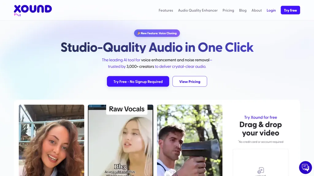 Xound.io screenshot