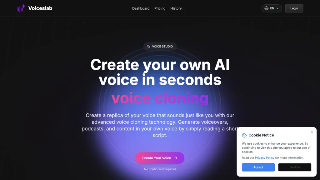 voiceslab screenshot