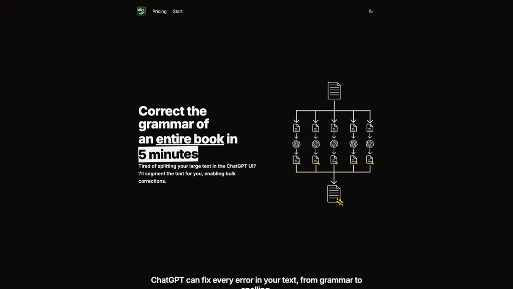 BulkCorrector screenshot