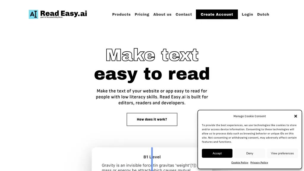 Read Easy.ai screenshot