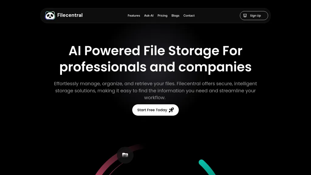 Filecentral screenshot