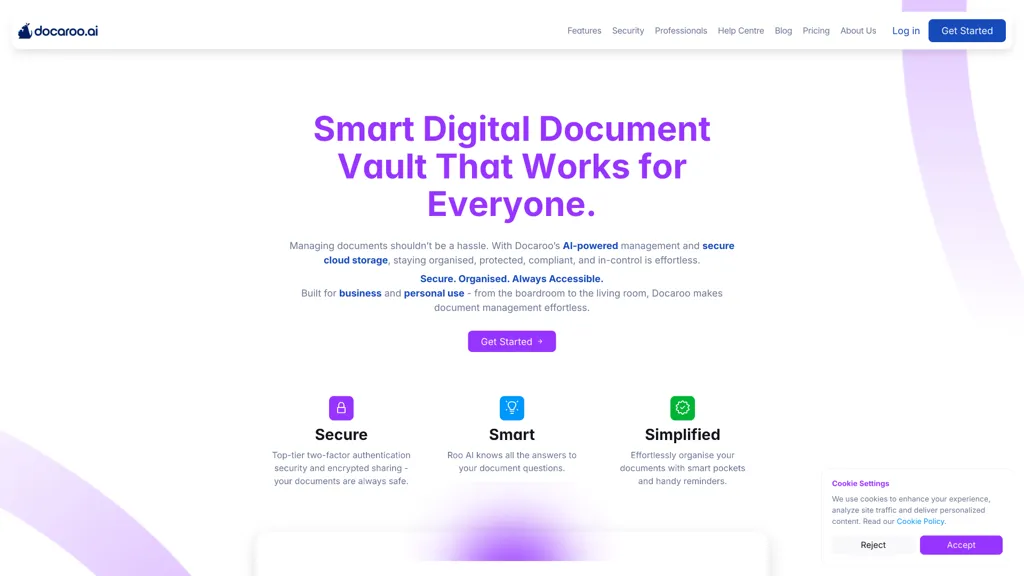 Docaroo.ai screenshot