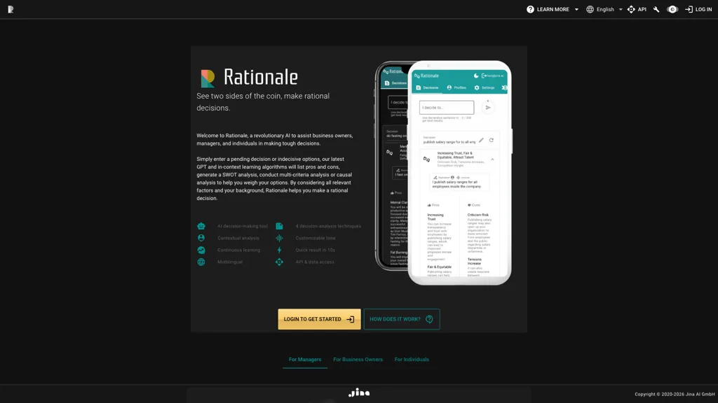 Rationale AI screenshot