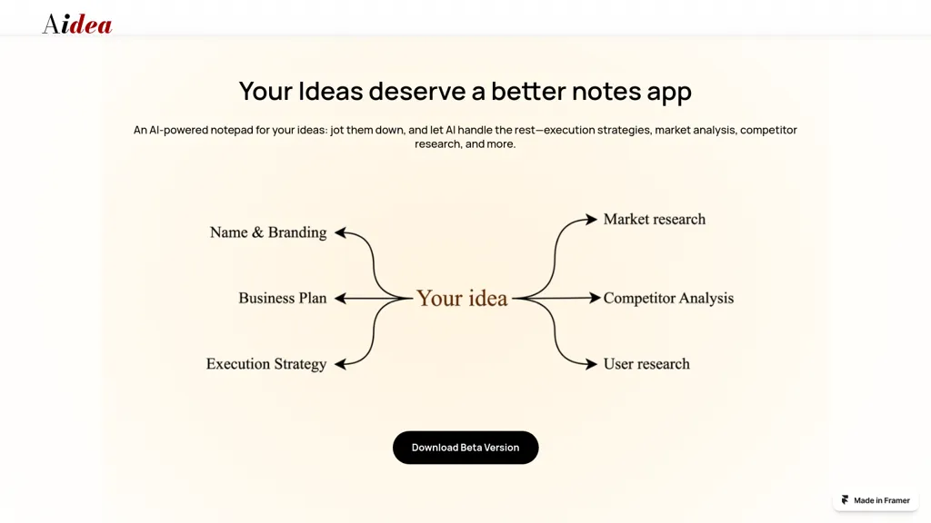 Aidea screenshot