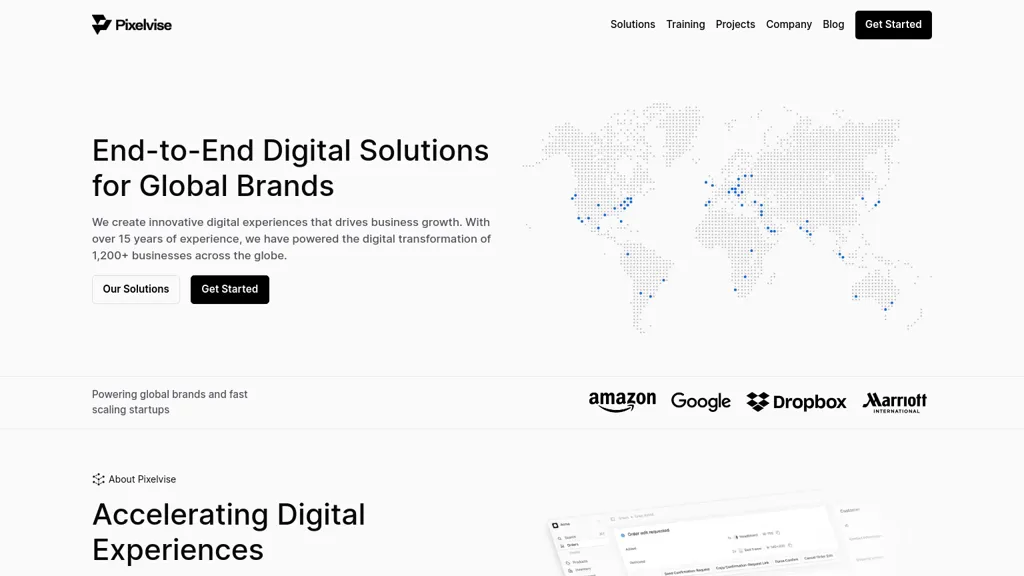 pixelvise.com screenshot