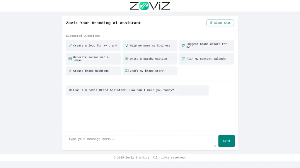 Zoviz Branding Expert screenshot