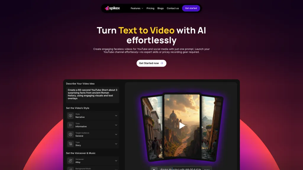 Spikex AI screenshot