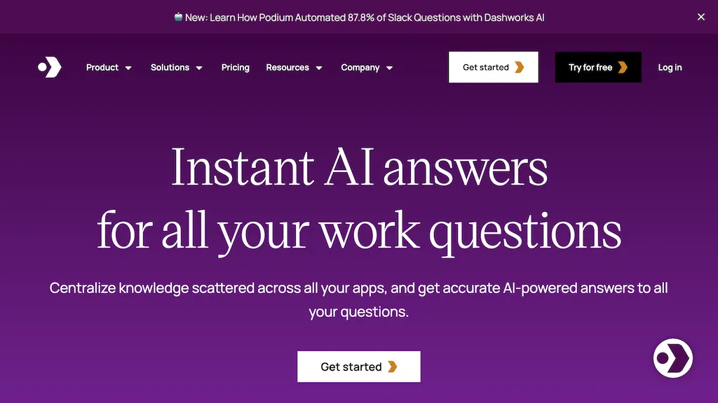 Dashworks screenshot