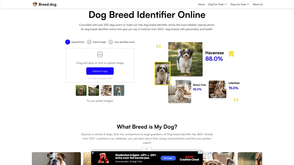 Breed.dog screenshot