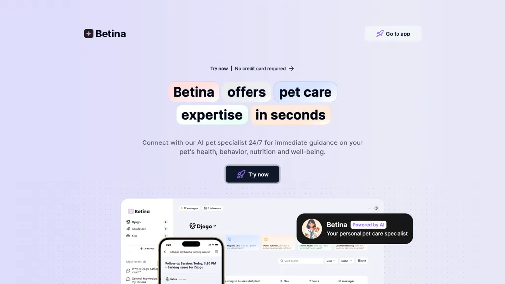 Betina screenshot