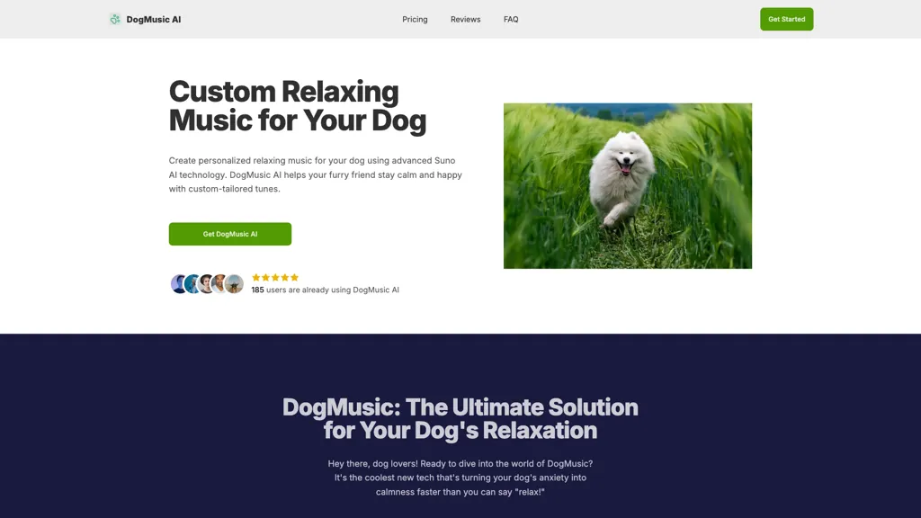 DogMusic AI screenshot