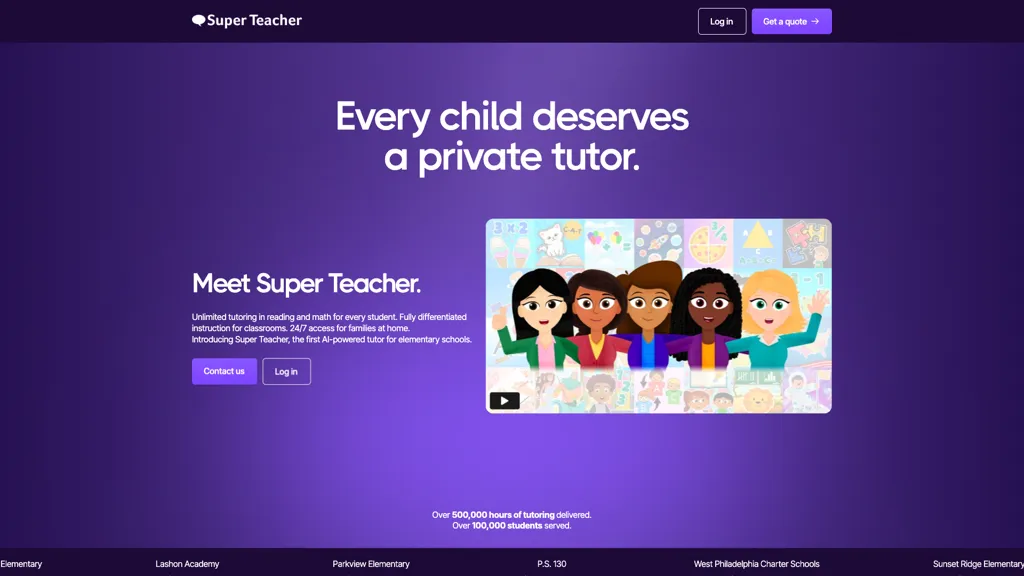 Super Teacher screenshot