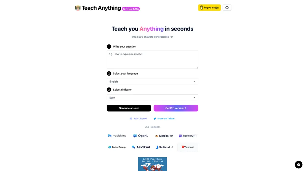 Teach Anything screenshot