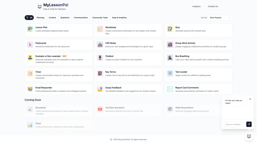 MyLessonPal screenshot