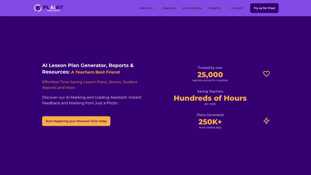 Planit Teachers screenshot